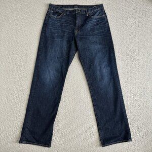 Lucky Brand 181 Relaxed Straight Denim Jeans Size 38x34 Blue